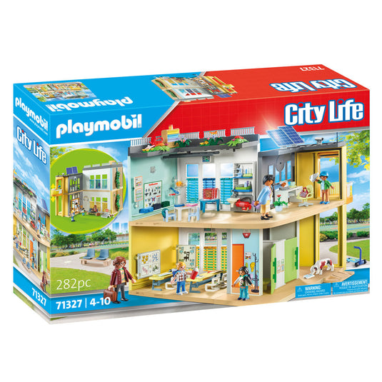 Playmobil city life grote school - 71327
