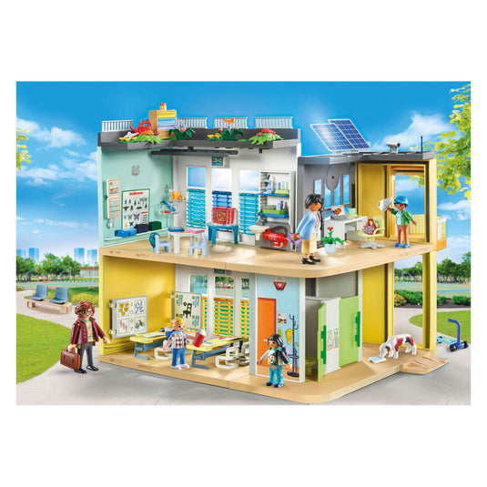 Playmobil city life grote school - 71327