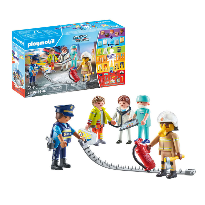 Load image into Gallery viewer, Playmobil City Action My Figures: Reddingsmissie 71400
