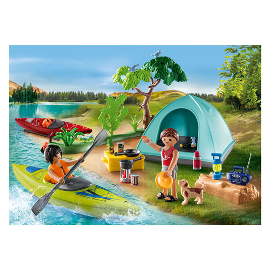 Playmobil family fun outdoor kamperen - 71425