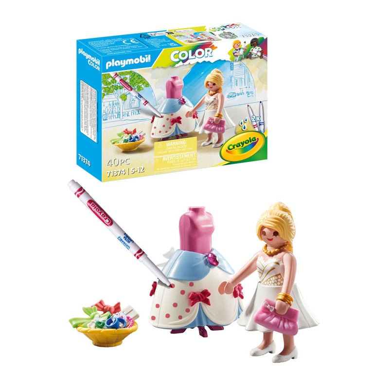 Load image into Gallery viewer, Playmobil Color Modieuze Jurk 71374

