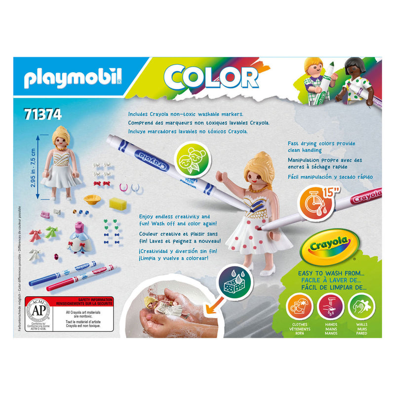 Load image into Gallery viewer, Playmobil Color Modieuze Jurk 71374
