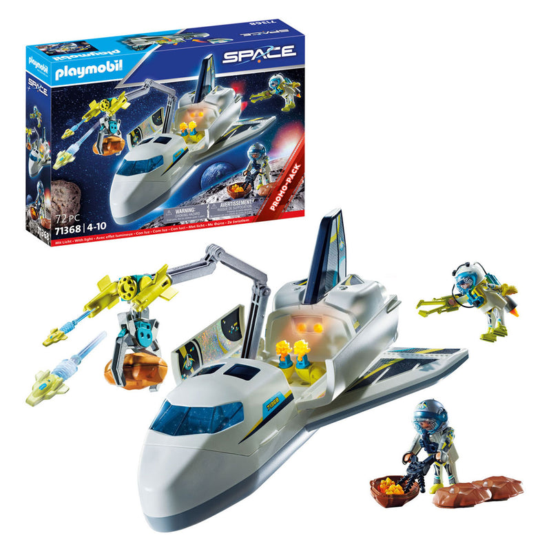 Load image into Gallery viewer, Playmobil Ruimtevaart Space Shuttle op Missie Promo Pack 71368
