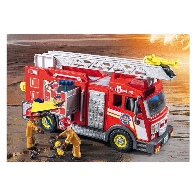 Load image into Gallery viewer, Playmobil City Life Promo Brandweerwagen 71233
