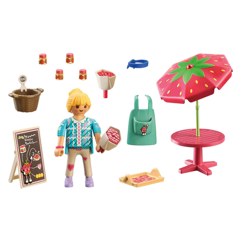 Afbeelding laden in galerijviewer, Playmobil country huisgemaakte jam verkoopstand - 71445
