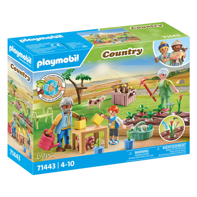 Load image into Gallery viewer, PLAYMOBIL Country Idyllische Moestuin Bij de Grootouders 71443
