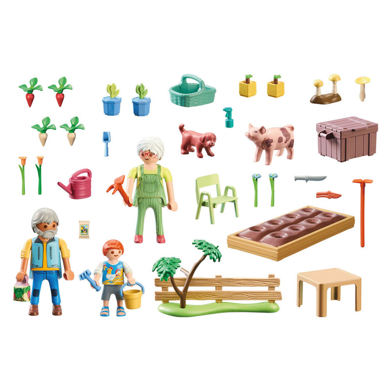 Load image into Gallery viewer, PLAYMOBIL Country Idyllische Moestuin Bij de Grootouders 71443
