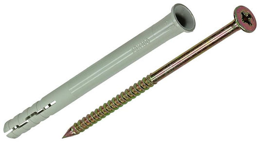 Mack 1017911 - nylon nagelplug polyamide 8 st 8 x 100 mm | 5 stuks