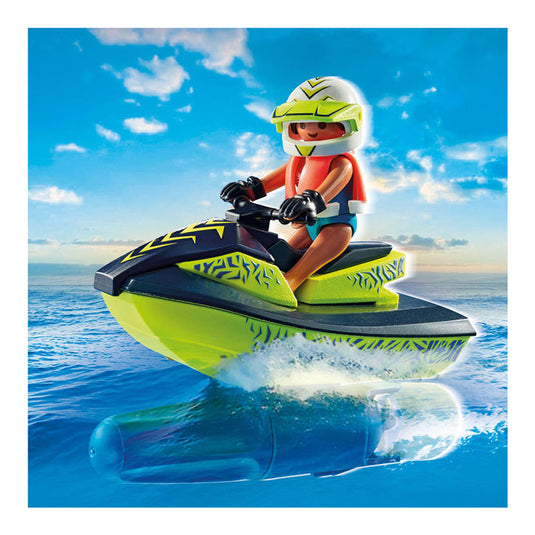 Playmobil action heroes brandweerboot met waterscooter - 71464