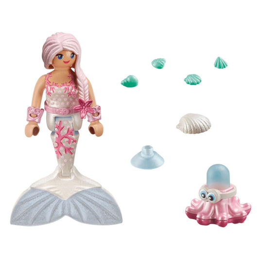 Playmobil specials zeemeermin met spuitoctopus - 71477