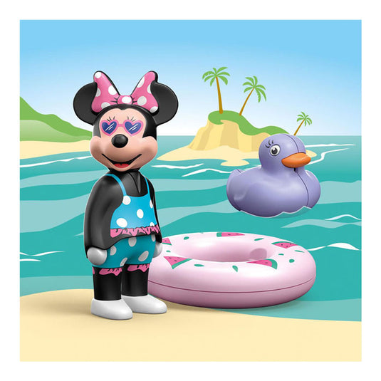 Playmobil junior disney: minnie's strandvakantie - 71706