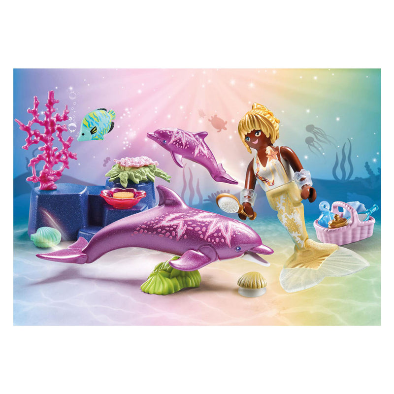 Chargez l'image dans la visionneuse de la galerie, Playmobil princess magic zeemeermin met dolfijnen - 71501

