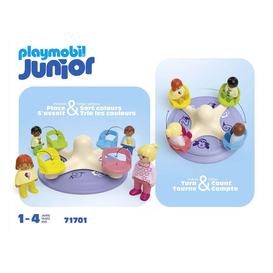Playmobil junior kindercarrousel - 71701
