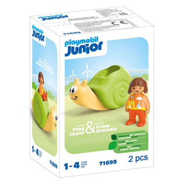 Playmobil junior schommelende slak - 71699