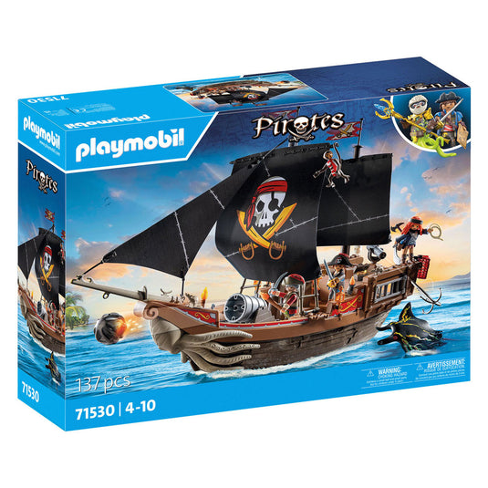 Playmobil pirates groot piratenschip - 71530
