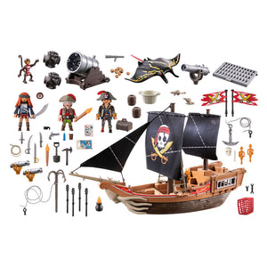 Playmobil pirates groot piratenschip - 71530
