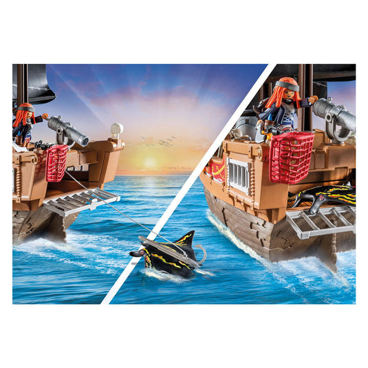 Playmobil pirates groot piratenschip - 71530
