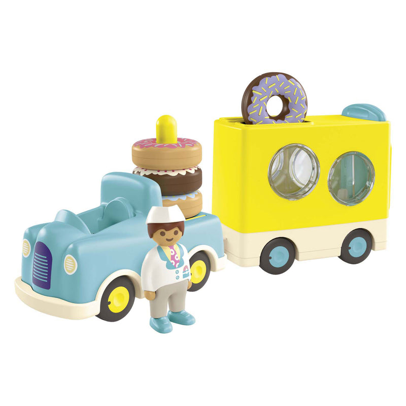 Load image into Gallery viewer, Playmobil junior donut truck - 71702
