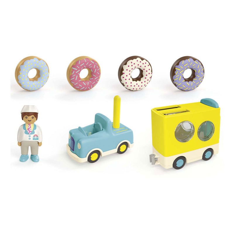Load image into Gallery viewer, Playmobil junior donut truck - 71702
