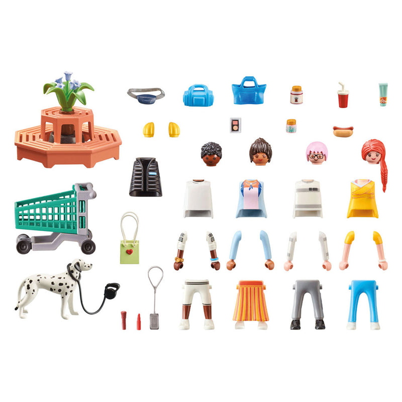 ギャラリービューアに画像をロードする, Playmobil my life my figures: shopping - 71541
