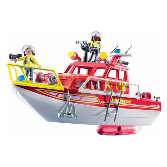 Playmobil action heroes brandweerboot