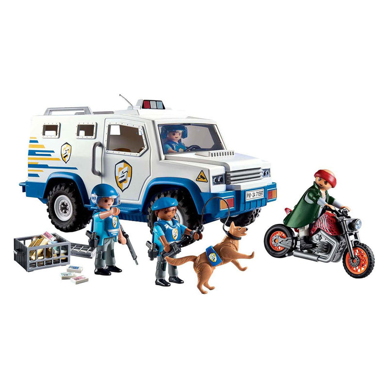 Load image into Gallery viewer, Playmobil action heroes geldtransporteur
