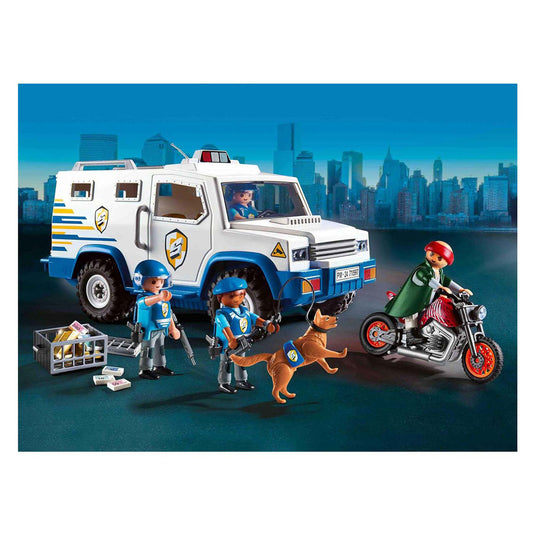 Playmobil action heroes geldtransporteur