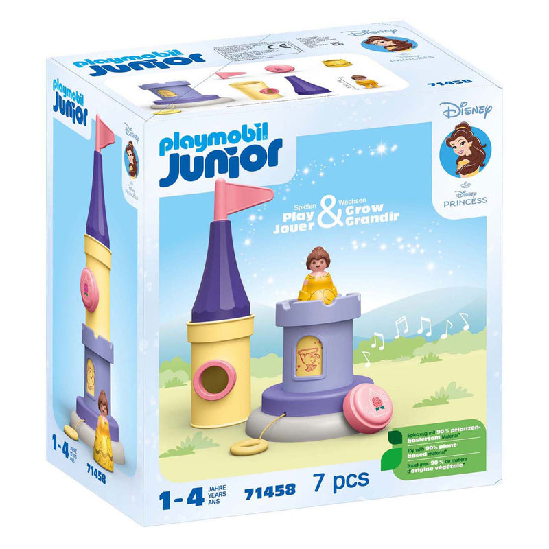 Load image into Gallery viewer, Playmobil junior disney belle's speeltoren met melodie - 71458
