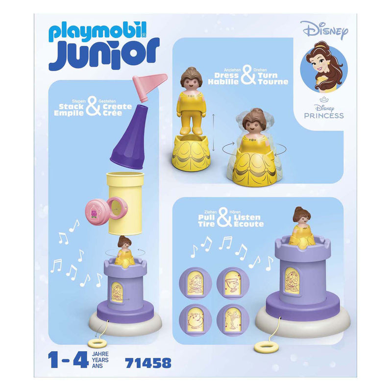 Load image into Gallery viewer, Playmobil junior disney belle's speeltoren met melodie - 71458
