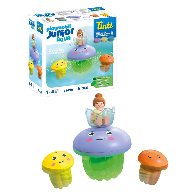 Afbeelding laden in galerijviewer, Playmobil junior tinti kleurrijke kwallenfamilie - 71439
