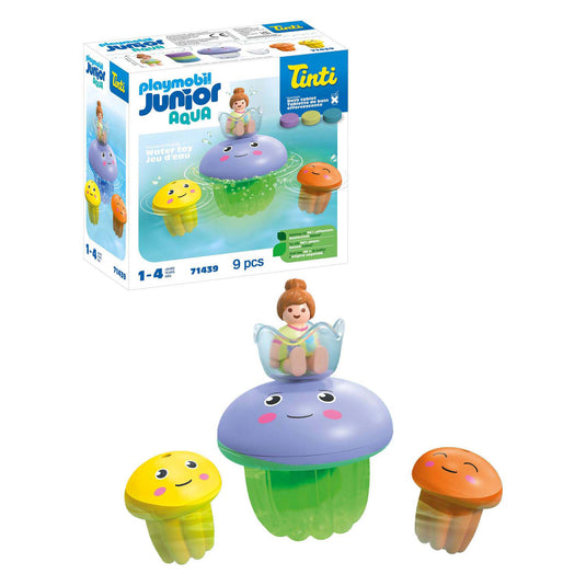 Playmobil 71439 junior tinti: kleurrijke kwallenfamilie