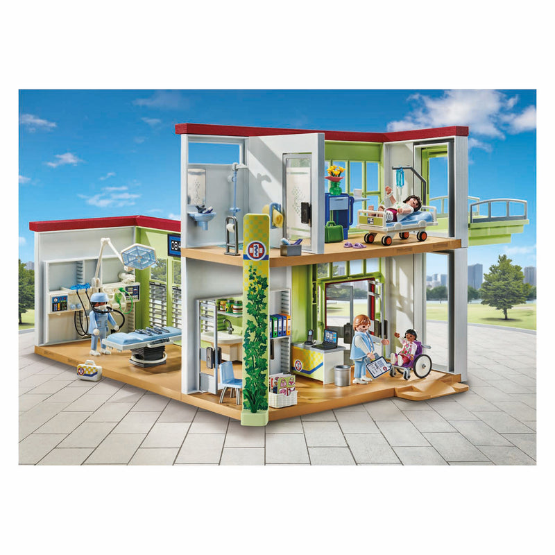Afbeelding laden in galerijviewer, Playmobil action heroes nieuw ziekenhuis - 71615
