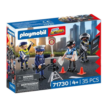 Playmobil action heroes politie figuren set - 71730