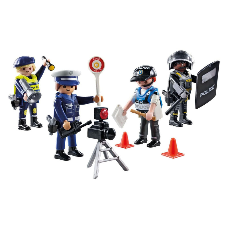 Afbeelding laden in galerijviewer, Playmobil action heroes politie figuren set - 71730
