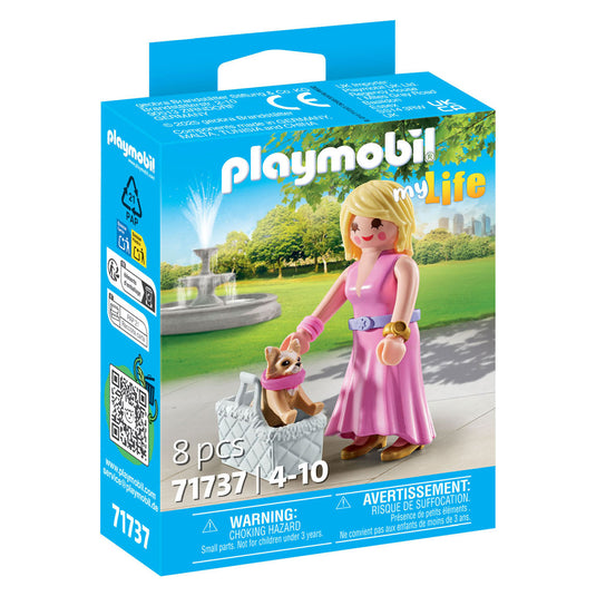 Playmobil my life it-meisje met chihuahua - 71737