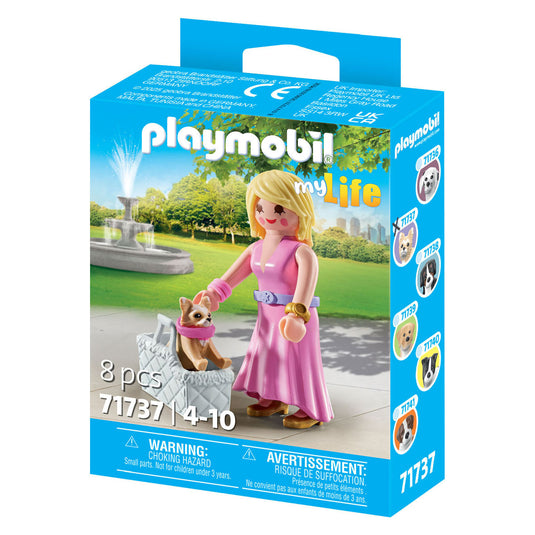 Playmobil my life it-meisje met chihuahua - 71737