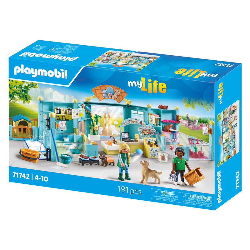 Afbeelding laden in galerijviewer, Playmobil my life dierenhotel - 71742
