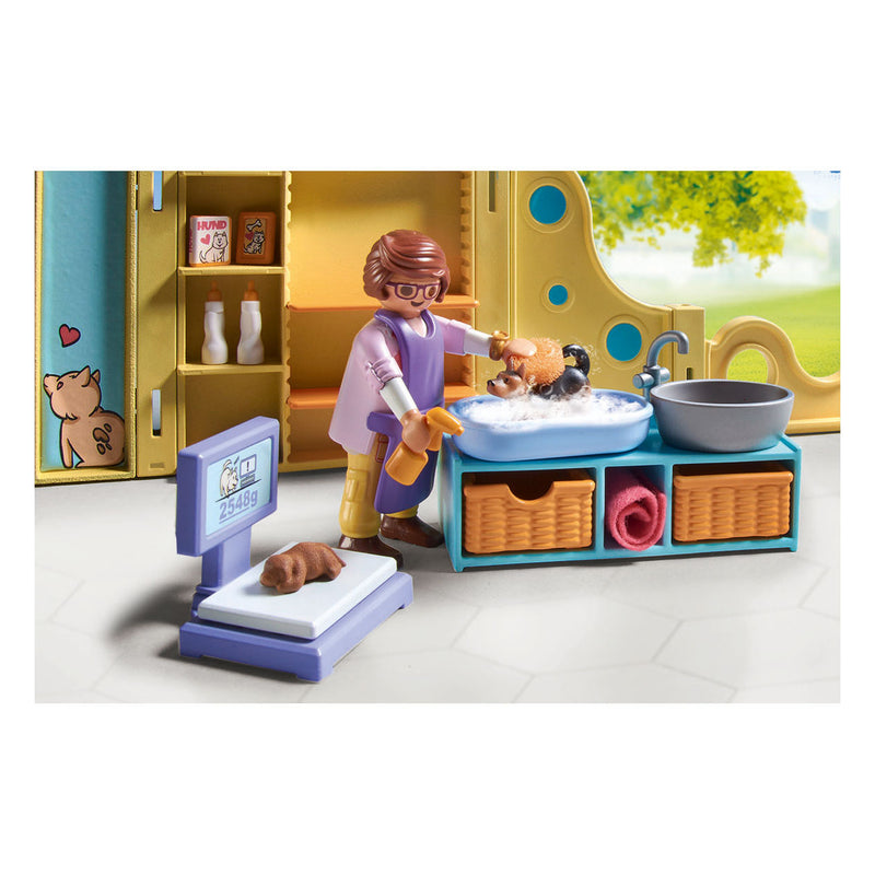 Afbeelding laden in galerijviewer, Playmobil my life puppy zorgcentrum - 71743

