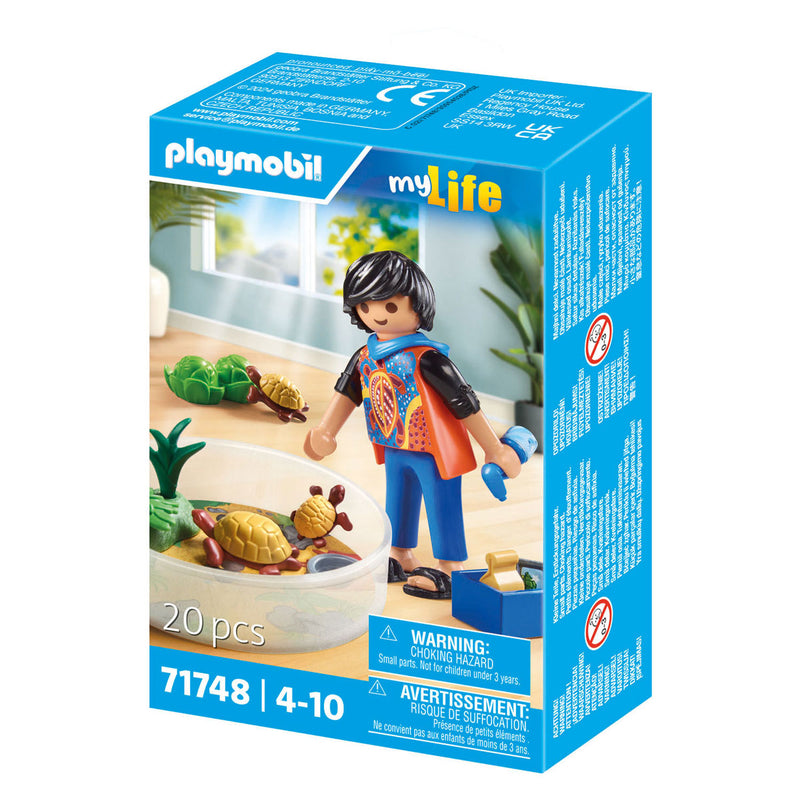 Afbeelding laden in galerijviewer, Playmobil my life schildpadden terrarium - 71748
