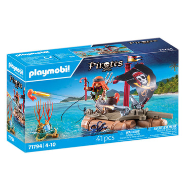 Playmobil pirates piratenvlot met schat - 71793