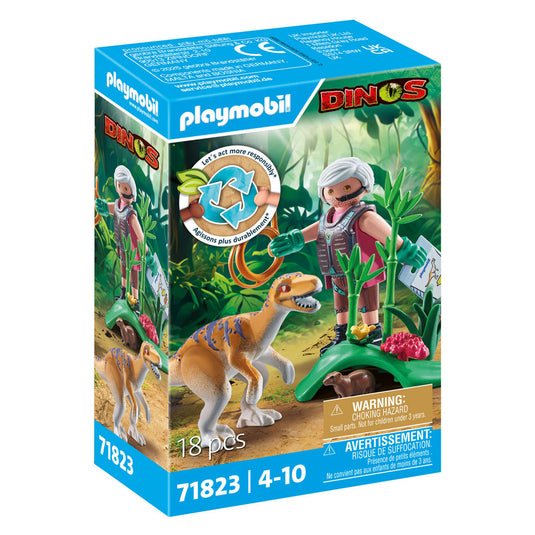 Playmobil dinos velociraptor - 71823