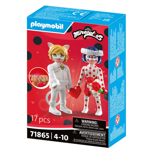 Playmobil miraculous droombruiloft van ladybug cat noir - 71865