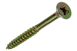 Mack 1017994 - spaanplaatschroef vz kop geelverz. 16st 6,0 x 60 mm | 5 stuks