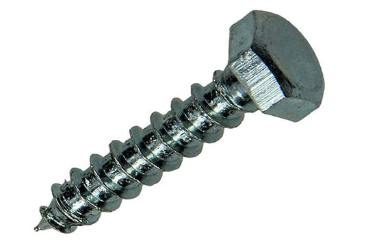 Mack 1018037 - houtdraadbout staal verzinkt 40 st 6 x 30 mm | 5 stuks