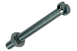 Mack 1018093 - metaalschroef cyl. kop + moer verz. 34 st m4 x 40 mm | 5 stuks