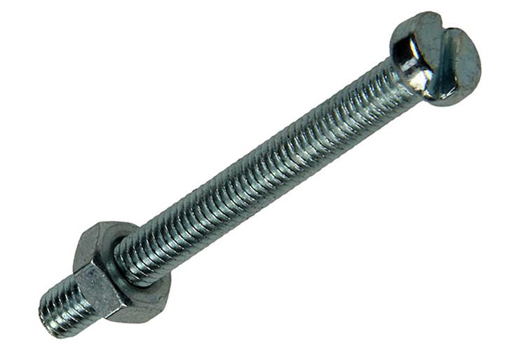 Afbeelding laden in galerijviewer, Mack 1018093 - metaalschroef cyl. kop + moer verz. 34 st m4 x 40 mm | 5 stuks
