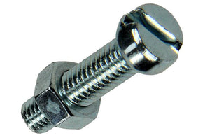 Mack 1018094 - metaalschroef cyl. kop + moer verz. 38 st m5 x 20 mm | 5 stuks