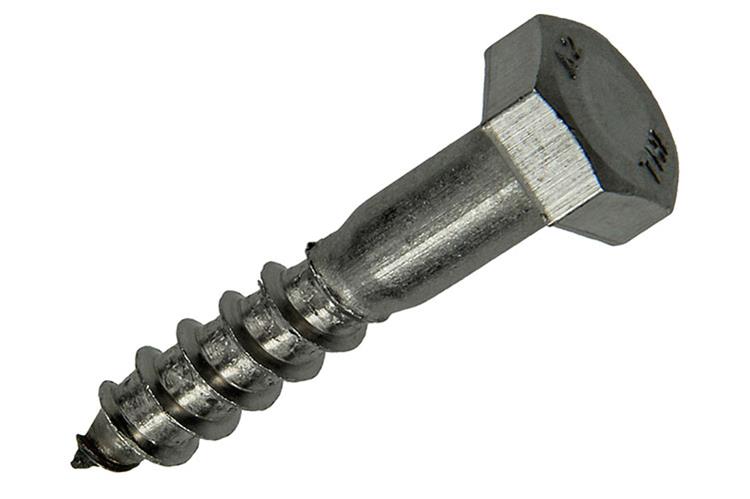 Afbeelding laden in galerijviewer, Mack 1020011 - houtdraadbout roestvrijstaal 10 st 8 x 40 mm | 5 stuks
