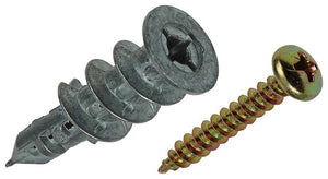 Mack 1018161 - boorplug vr gipskartplt + schr. zamac 15st 6 x 38 mm | 5 stuks