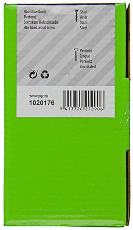Afbeelding laden in galerijviewer, Mack 1020176 - houtdraadbout verzinkt 50 st 8 x 60 mm | 3 stuks
